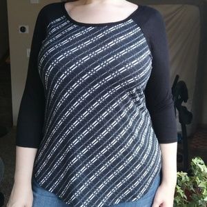 Absolute Angel 3/4  sleeve shirt